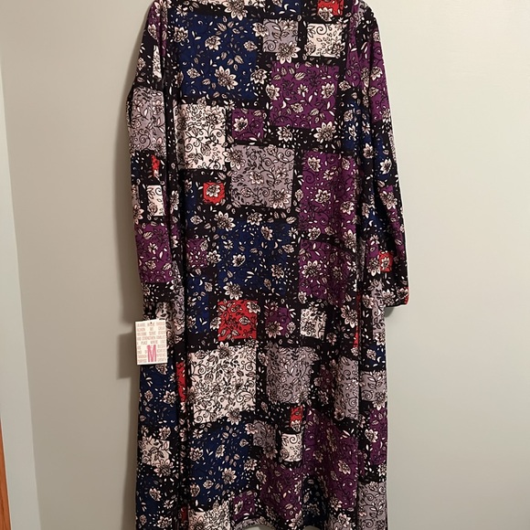 LuLaRoe Sarah Size Medium Cardigan/Duster/Sweater Long Sleeve - Picture 6 of 8